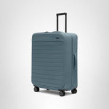 Away Softside Large Checked Suitcase, 29 Inch Expandable Luggage For Men & Women, Durable Nylon Exterior, TSA Approved Lock, Ideal For Trips 2+ Weeks, Coast Blue