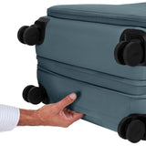 Away Softside Large Checked Suitcase, 29 Inch Expandable Luggage For Men & Women, Durable Nylon Exterior, TSA Approved Lock, Ideal For Trips 2+ Weeks, Coast Blue