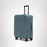 Away Softside Medium Checked Suitcase, 26 Inch Expandable Luggage For Men & Women, Durable Nylon Exterior, TSA Approved Lock, Ideal For Trips 1 - 2 Weeks, Coast Blue