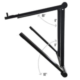 AXA AXCESSABLES DJ Laptop Stand with Travel Bag | Portable Foldable Aluminum Laptop Stand for Laptops up to 15 inches and 20lbs | No Assembly Required, Includes Carrying Bag
