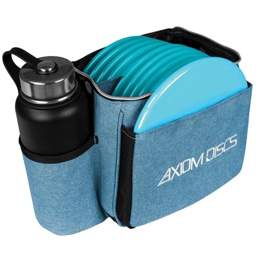 Axiom Discs Cell Disc Golf Starter Bag (Heather Teal) | Backpacks4Less