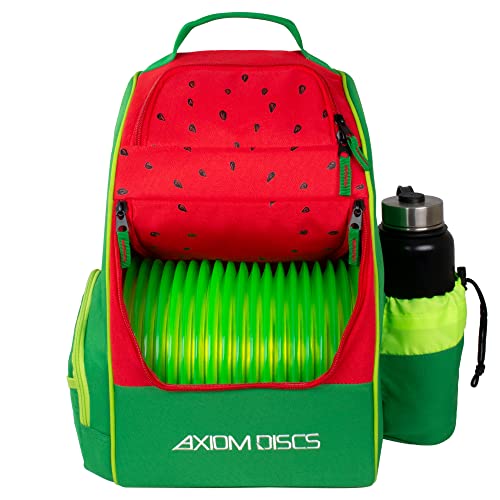 Axiom Discs Shuttle Disc Golf Backpack Bag (Watermelon Edition) | Backpacks4Less