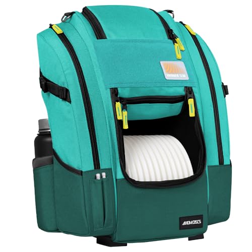 Axiom Discs Voyager Slim Backpack Disc Golf Bag (Aqua/Emerald)