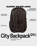 Baboon to the Moon City Backpack – Water - Repellent 16" Laptop - Friendly Backpack, Work, Travel, Gym Bag for Men & Women (Crocodile)
