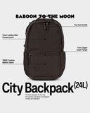 Baboon to the Moon City Backpack – Water - Repellent 16" Laptop - Friendly Backpack, Work, Travel, Gym Bag for Men & Women (Crocodile)