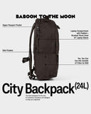 Baboon to the Moon City Backpack – Water - Repellent 16" Laptop - Friendly Backpack, Work, Travel, Gym Bag for Men & Women (Crocodile)