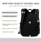 Backpack Cute Cat Bookbag Women Men Black Backpack for Outdoor Sports Travel Camping Hiking Office Work Laptop Bag