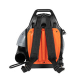 Backpack Gas Powered Leaf Blower, Commercial 2.7kW 850CFM 63CC 4.3HP 2 - Stroke Powerful Lightweight Gasoline Grass Lawn Blower w/Harness Air - Cooled & 1.8L Fuel Tank for Yard Lawn Care, Snow Removal