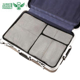 BAGAIL 6 Set Packing Cubes,Travel Luggage Packing Organizers(6Set Black Net)