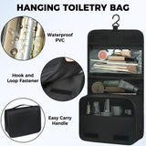 BAGAIL 9 Set Packing Cubes with Packing List Luggage Packing Organizers for Travel Accessories (Black)