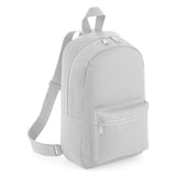 BagBase Mini Essential Knapsack Bag (One Size) (White)