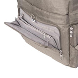 Baggallini Commuter Laptop Backpack - Lightweight 15x11 Travel Backpack w/RFID & Luggage Sleeve