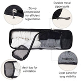 Baggallini Long Compression Cube - Lightweight Compression Packing Cube for Travel