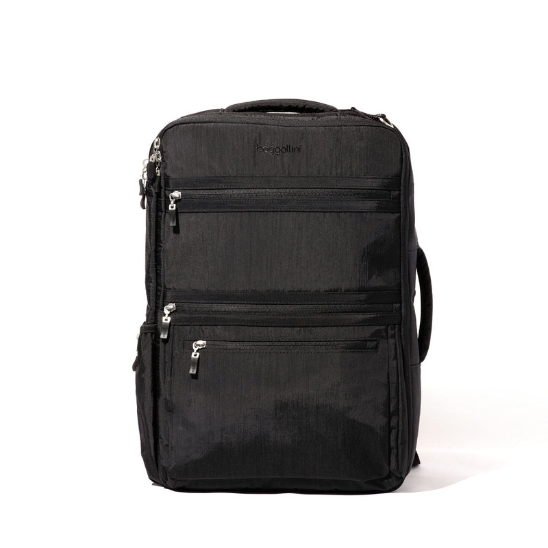 Baggallini Modern Convertible Travel Backpack - Lightweight 11.8"x17.7"x 8.5" Duffel Weekender w/Laptop Pocket
