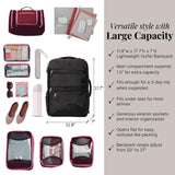 Baggallini Modern Convertible Travel Backpack - Lightweight 11.8"x17.7"x 8.5" Duffel Weekender w/Laptop Pocket