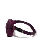 Baggallini Securtex Anti - theft Belt Bag 8.8"x5.5" Crossbody Fanny Pack for Women RFID Wallet Locking Zipper Travel Purse