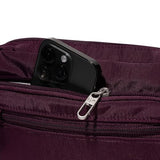 Baggallini Securtex Anti - theft Belt Bag 8.8"x5.5" Crossbody Fanny Pack for Women RFID Wallet Locking Zipper Travel Purse