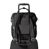 Baggallini Securtex Anti - Theft Windsor Backpack for Travel, Work & College, RFID & Locking Zipper, Up to 16" Laptop