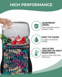 BAGLHER Cooler Backpack 30 Cans, Leakproof Waterproof Cooler Bag with 5 Reusable Ice Pack for Camping, Beach, Hiking, Hawaii