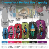 Bago Large Duffle Bag for Travel Women & Men. Durable Lightweight Foldable Travel Duffel Bags For Traveling Women. 80L Duffle Bags For Overnight Bag With Shoe Compartment Collapsible Weekender duffel