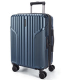 BAGSMART Carry On Luggage 22x14x9 Airline Approved, Lightweight luggage with Spinner Wheels, 20 Inch Expandable Hardside Carry On Suitcase with TSA Lock Rolling Travel suitcase Carry - On, Dark Blue
