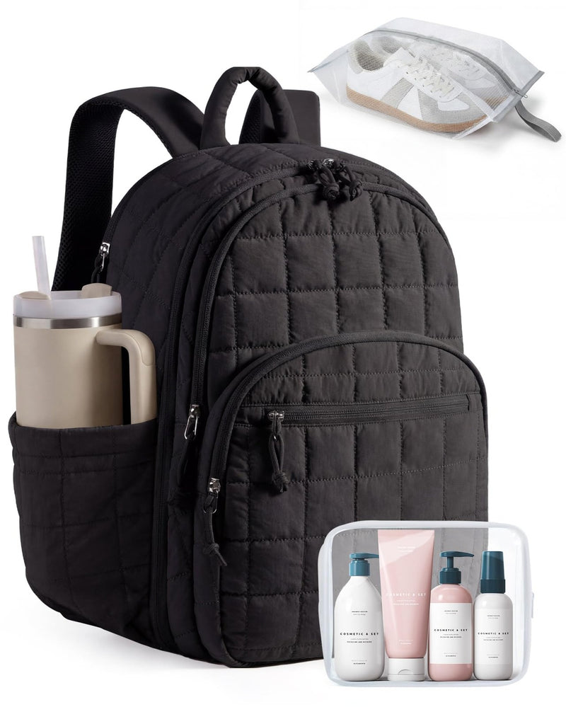 bagsmart slim business laptop backpack Multifunction Wolf Pack Bags Multiple storage compartments with convenient pockets Comfortable and adjustable shoulder straps Top handles for easy carrying Two Buy Bagsmart Blast Quick Access