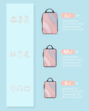 BAGSMART Compression Packing Cubes, 4 Set Travel Packing Cubes for Carry on Suitcases, Compression Suitcase Organizers Bag Set & Travel Cubes for Luggage, Lightweight Packing Organizers Baby Pink