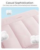 BAGSMART Compression Packing Cubes for Travel, 6/5/4set Lightweight Packing Organizers, Summer Travel Essentials Suitcase Organizer Bags Set, Standard 5 Set/White Opal