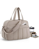 BAGSMART Gym Bag for Women, Duffle Bag for Travel with Wet Pocket, Lightweight Carry on Weekender Duffel, Water Resistant