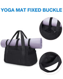 BAGSMART Large Gym Bag with Yoga Mat Buckle, Weekender Overnight Bag for Women, Travel Duffle Bag for Travel Essentials, Carry On Tote Bag Hospital Bag for Labor and Delivery