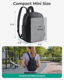BAGSMART Mini Backpack for Women, Lightweight Small Backpack Purse, Black
