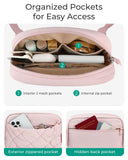 BAGSMART Puffy Fanny Packs for Women Crossbody Belt Bag with Adjustable Strap, Quilted Waist Pack Purse for Traveling Shopping Workout