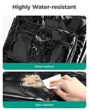 BAGSMART Rolling Duffle Bag with Wheels, Travel Duffel Luggage Bag for Women, Water Repellent Heavy Duty for Travel Camp, Grey, Medium, 48L