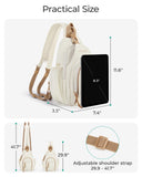 BAGSMART Small Crossbody Sling Bag for Men Women, Small Sling Backpack Shoulder Bag, Anti - Theft Chest Daypack