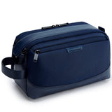 BAGSMART Toiletry Bag for Men, Large Travel Toiletry Organizer, Dopp Kit Water - resistant Shaving Bag for Toiletries Accessories - Nvay Blue
