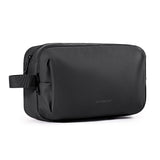 BAGSMART Toiletry Bag for Men, Travel Toiletry Organizer Dopp Kit Water-resistant Shaving Bag for Toiletries Accessories, Door Room Essentials,Black-basic
