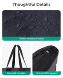 BAGSMART Tote Bag for Women, Tote Bag with Zipper Work Tote with Compartments Nurse Shoulder Hanbag for Travel, Gym