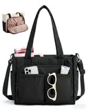 BAGSMART Tote Bag for Women Work, Puffy Travel Tote Handbag Gift for Teacher & Nurse