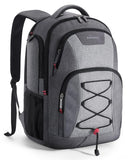 BAGSMART Unisex Laptop Backpack, 15.6 - inch Anti - Theft, Water Resistant, Grey, With USB Charger Hole