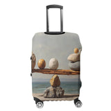 Balance Balancing Fasion Luggage Cover Suitcase Protector Decor Waterproof for Travel