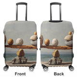 Balance Balancing Fasion Luggage Cover Suitcase Protector Decor Waterproof for Travel