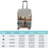 Balance Balancing Fasion Luggage Cover Suitcase Protector Decor Waterproof for Travel