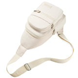 Banelu Sling Bag Small Crossbody Bags for Women Men, Cross Body Bag Sling Backpack for Outdoors Sports Hiking - Beige