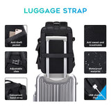 BANGE 45L Carry On Backpack, Weekender Travel Backpacks, 17.3 inch Laptop Back Pack Business Expandable Bag for Men and Women… (Blake45L（with3cubes)…
