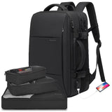 BANGE 45L Carry On Backpack, Weekender Travel Backpacks, 17.3 inch Laptop Back Pack Business Expandable Bag for Men and Women… (Blake45L（with3cubes)…