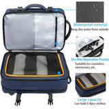 BANGE 45L Travel Backpack, Expandable Backpacks,Traveling Business Backpack For 17.3” Laptop,Airport Suitcase Backpack For Men