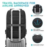 BANGE Business Commute Backpack Waterproof fit 15.6 Inch Commute backpack,Travel Durable Backpack