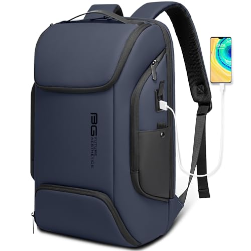 BANGE Business Laptop Smart backpack Can Hold 15.6 Inch Laptop Commute Backpack Carry on bag for men and women (Blue) | Backpacks4Less