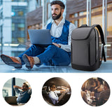 BANGE Business Smart Backpack Waterproof fit 15.6 Inch Laptop Backpack with USB Charging Port,Travel Durable Backpack