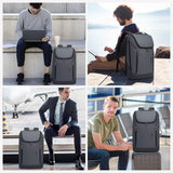 BANGE Business Smart Backpack Waterproof fit 15.6 Inch Laptop Backpack with USB Charging Port,Travel Durable Backpack